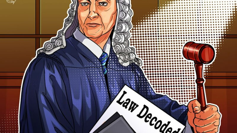 Judge sides with Ripple again, denies SEC appeal: Law Decoded