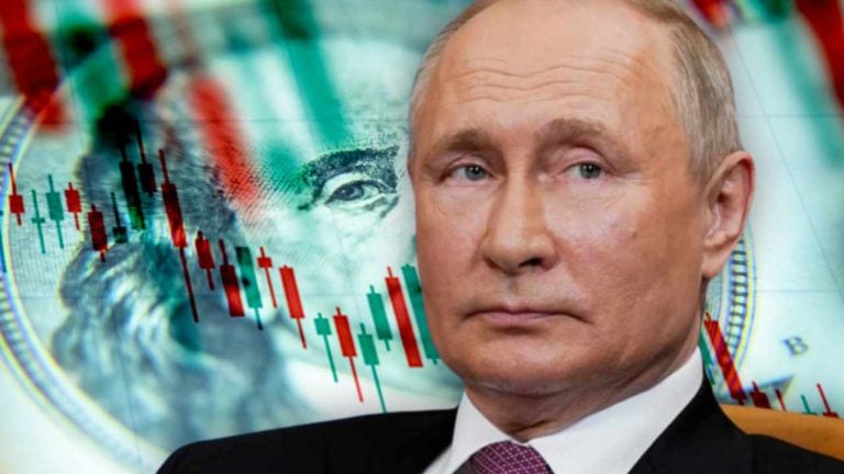 Russian President Putin Says US Dollar-Based Global Financial System Is Collapsing