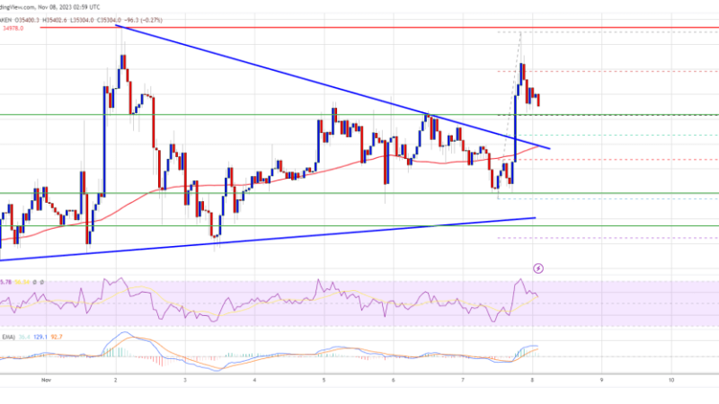 Bitcoin Price Rejects $36K: Why Dips In BTC Are Still Attractive