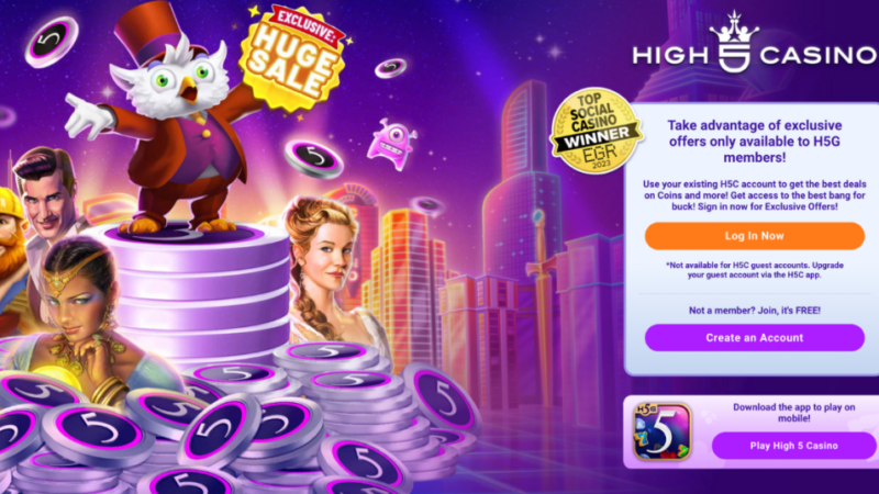 High 5 Games Review: Legit or Scam? Plus: 25 SC High 5 Casino Sign Up Bonus & Promo Codes
