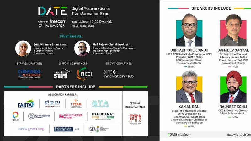 Hon’ble MoS Rajeev Chandrasekhar Joins India’s Most Impactful Tech Event: DATE (Digital…