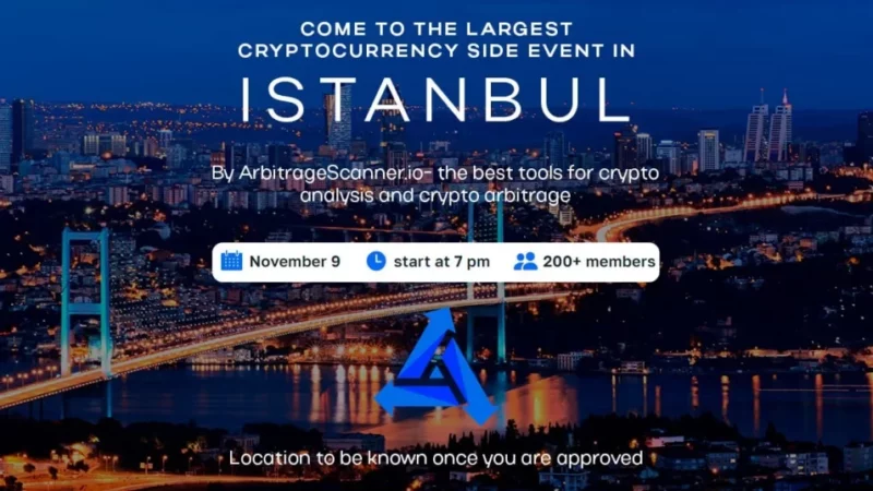 Istanbul Welcomes Cryptocurrency Enthusiasts at the ArbitrageScanner Web3 Event