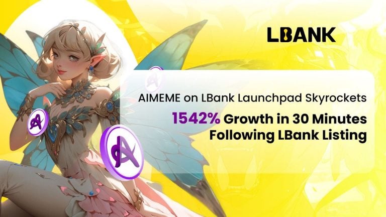 $AIMEME Soars: Achieves 1542% Growth in 30 Minutes Following LBank Listing