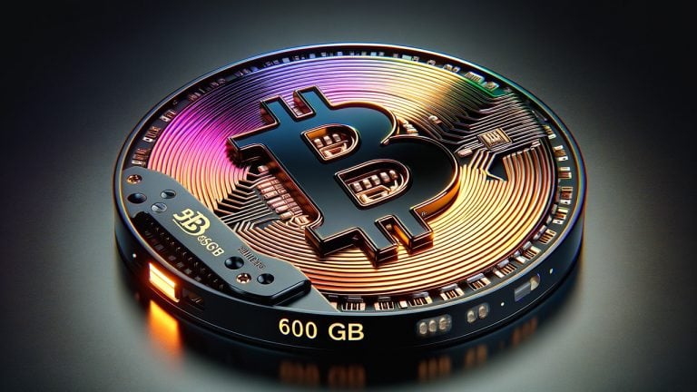 Bitcoin Blockchain Surpasses Half-Terabyte Amid Soaring Transactions and Increased Block Capacity