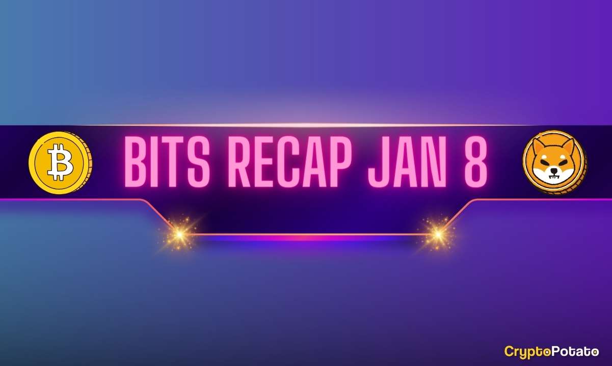 Bitcoin (BTC) Price Predicions, Solana (SOL) Volatility, Shiba Inu (SHIB) Developments: Bits Recap Jan 8