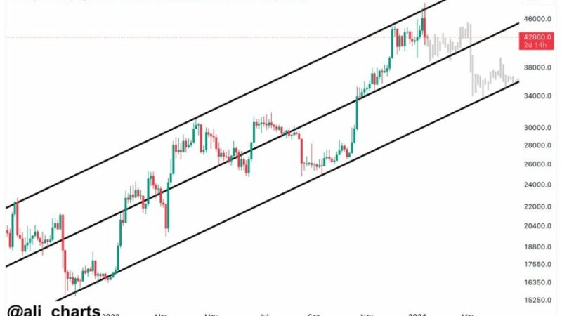 Bitcoin To $34,000? Analyst Predicts Next Move For BTC With This Chart Pattern