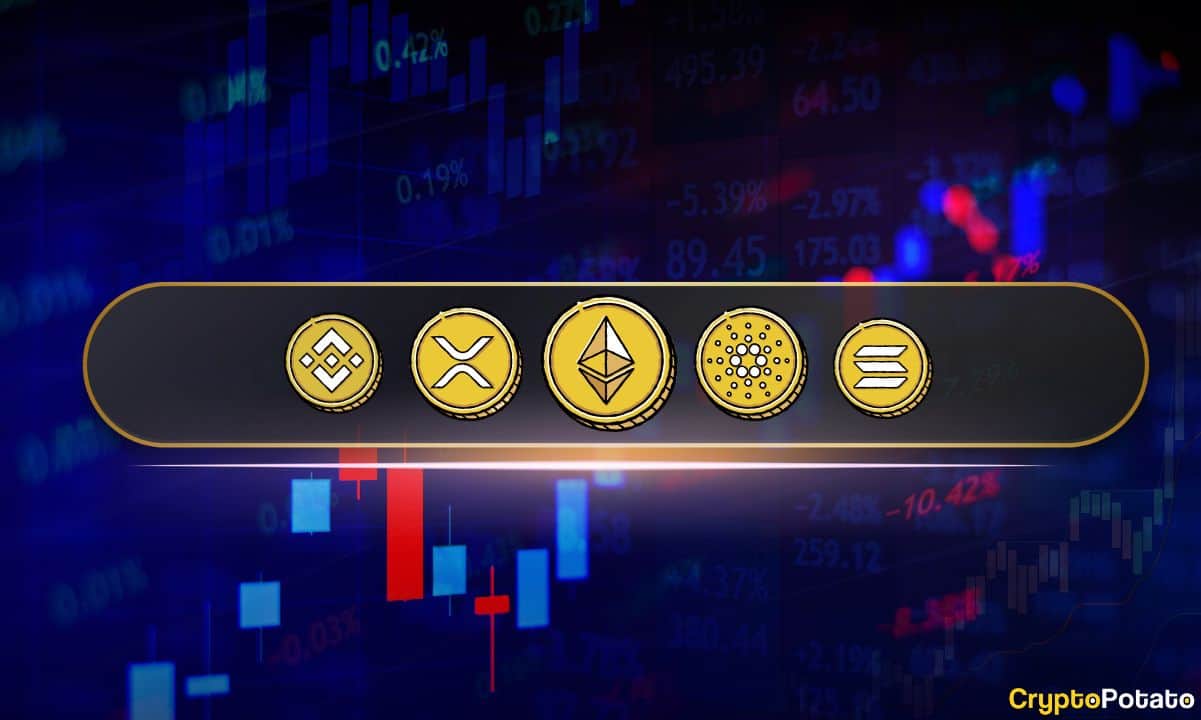 Crypto Price Analysis Jan-12: ETH, XRP, ADA, SOL, and BNB