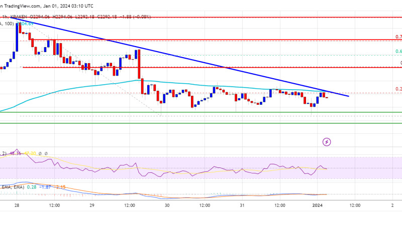 Ethereum Price Could Start 2024 With A Strong Increase If It Holds This Support