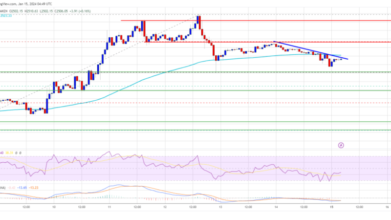 Ethereum Price Faces Crucial Test: Will $2,440 Withstand the Pressure?