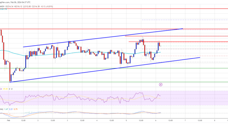 Ethereum Price Topside Bias Vulnerable If It Continues To Struggle Below $2,400