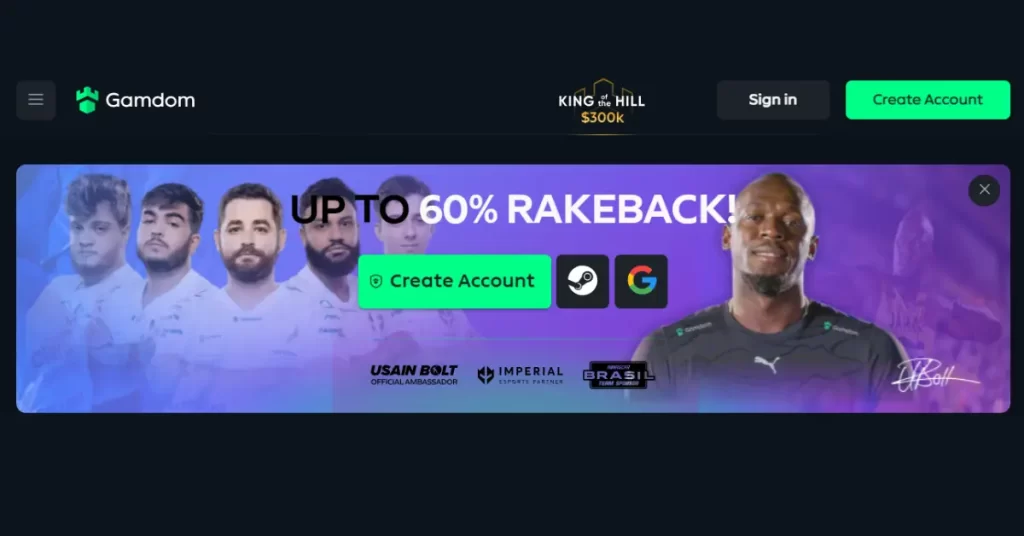 Gamdom Promo Code ‘CSGOBETTINGSS’: Redeem for No Deposit Bonus and Free Spins!