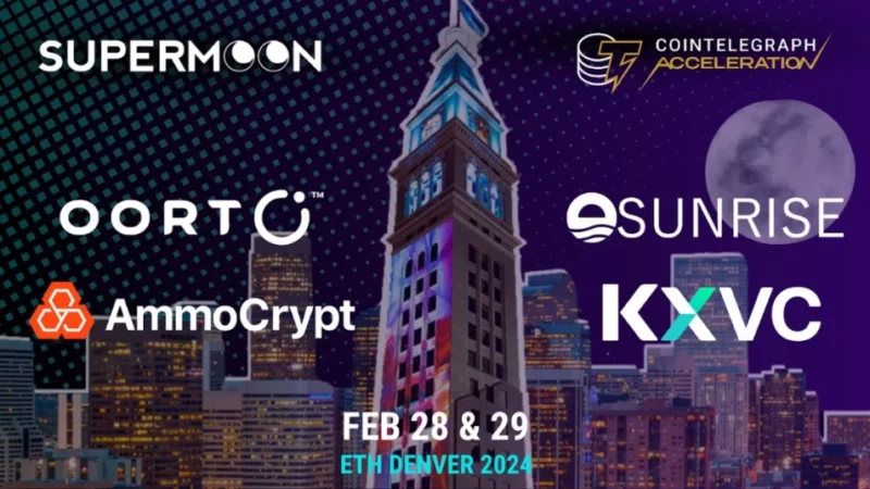 Supermoon and Cointelegraph to Host Landmark Event at the Historic Clock Tower | ETH Denver 2024