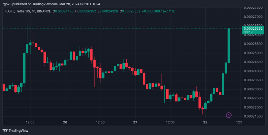 Analysts Bullish On FLOKI As Price Surges 9.8%, New ATH Soon?