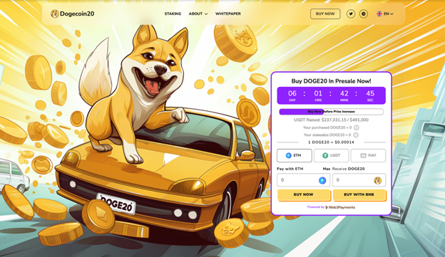 Could Dogecoin20 be the Next Meme Coin to Explode?