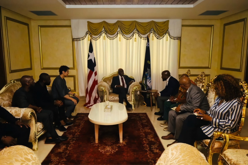Liberia’s President Joseph Boakai Meets with Gluwa to Explore Infrastructure Enhancements