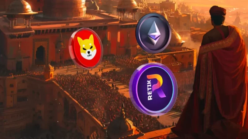 Three Coins To Rule Them All: Shiba Inu (SHIB), Ethereum (ETH) And Retik Finance (RETIK) Poised For Explosive Growth In 2024