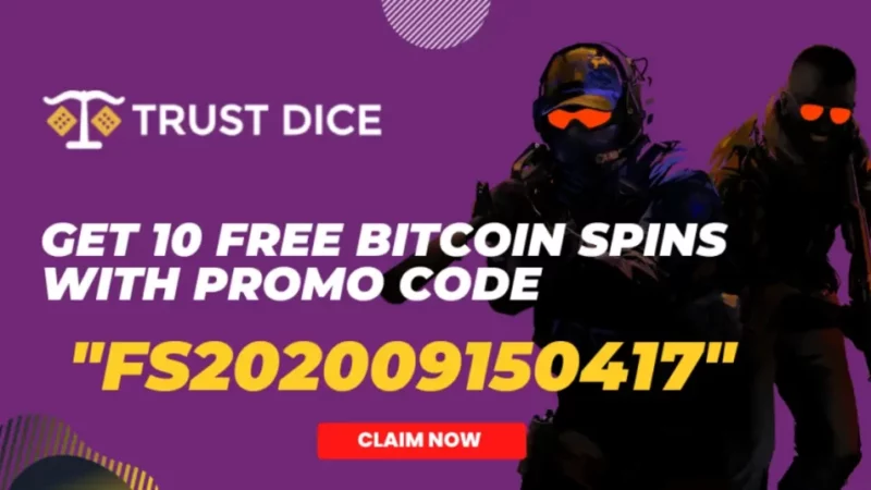 TrustDice Promo Code ‘FS202009150417’: No Deposit Bonus & Free Spins