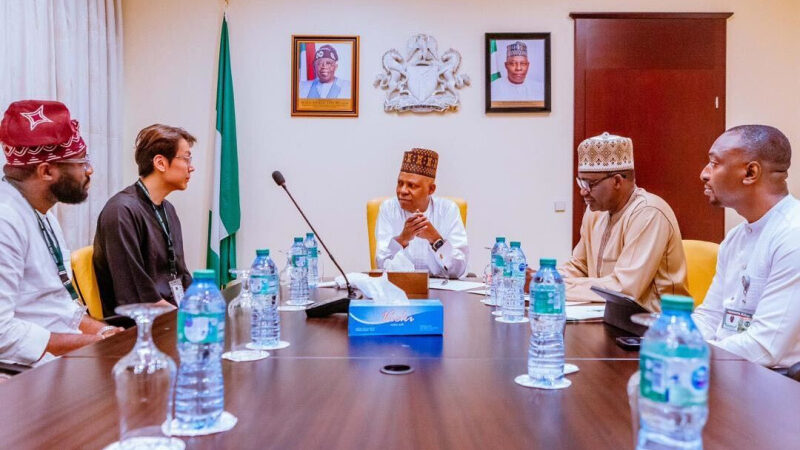 Vice President of Nigeria, Kashim Shettima, Receives Courtesy Visit From Gluwa