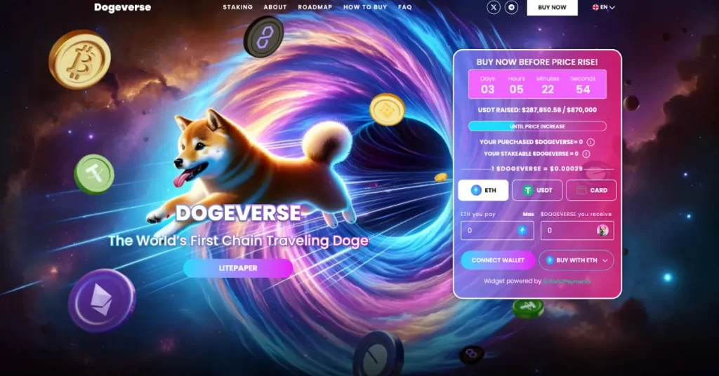 Could This be the Biggest Meme Coin Listing of 2024? Dogeverse Presale Enters Final Week