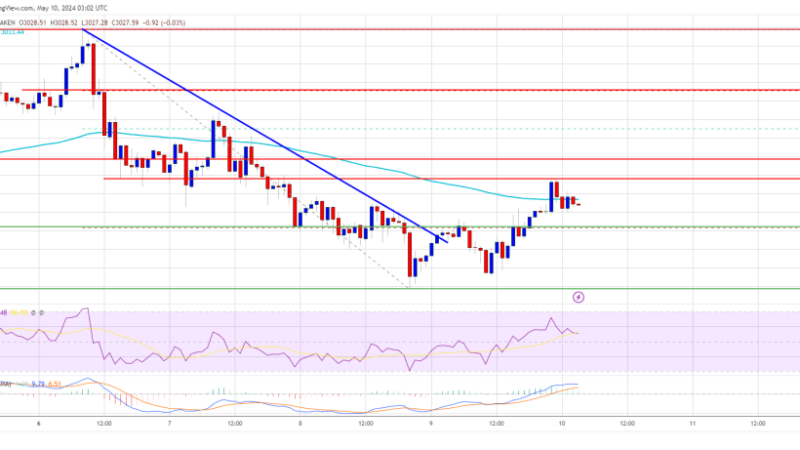 Ethereum Price Signals Fresh Increase Unless Fails To Surpass $3,080