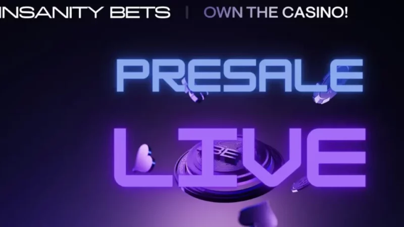 Insanity Bets: $1M Insanity Jackpot And More Reasons Why the GambleFi Project is Trending 