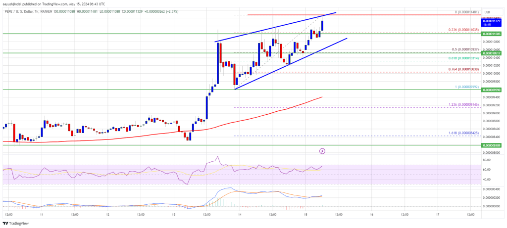 PEPE Leads the Pack: Outpacing Other MEME Coins In Market Surge