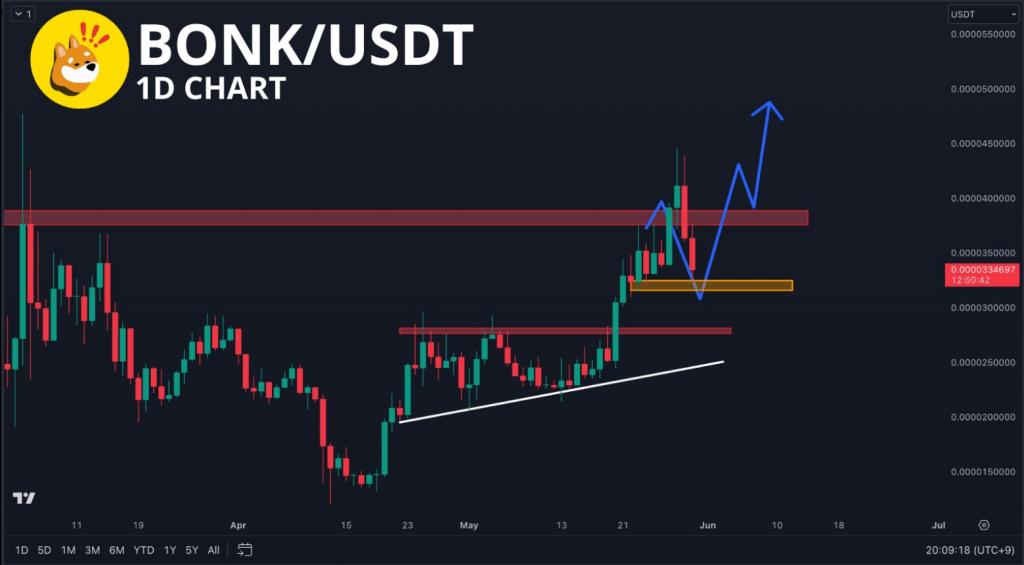 Can BONK Break The Mold? Analyst Predicts Stellar Rise For The Solana Memecoin