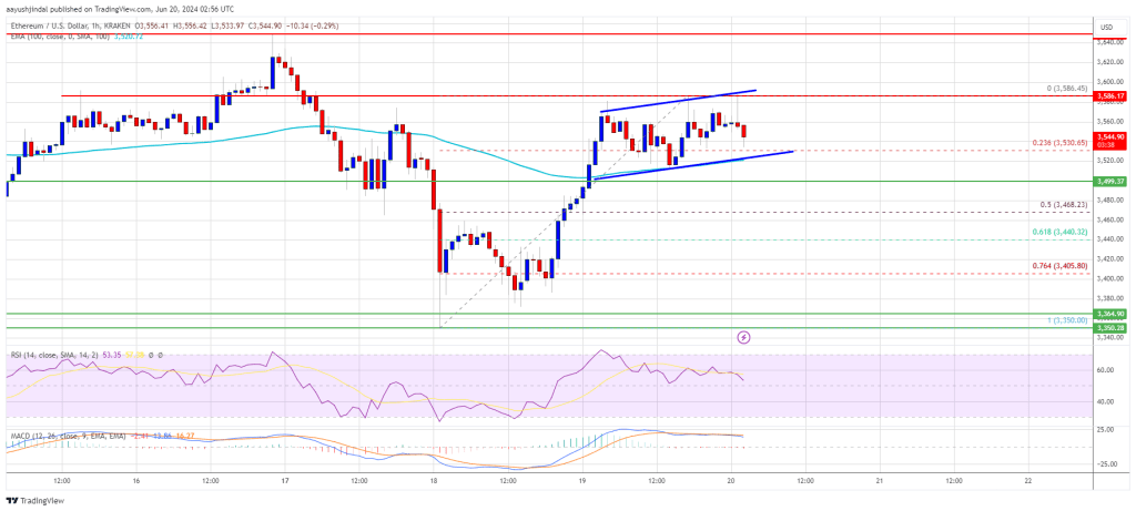 Ethereum Price Struggle: Reaching Resistance, Facing Challenges