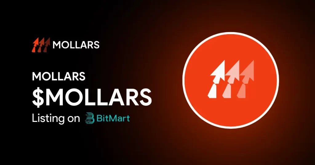 Mollars Token Now Listed on Bitmart Crypto Exchange