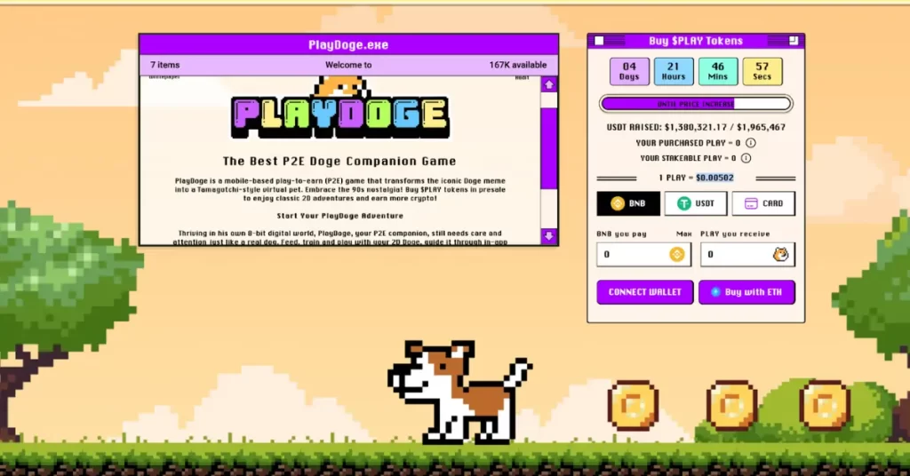 Play-to-Earn Meme Coin Project PlayDoge Raises $4M in Trending Presale