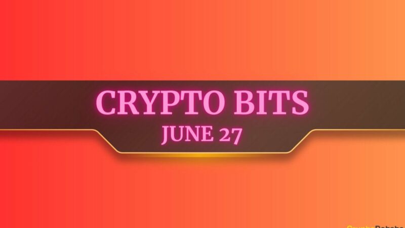 Ripple (XRP) Price Speculations, Shiba Inu (SHIB) Developments, and More: Crypto Bits Recap June 27th
