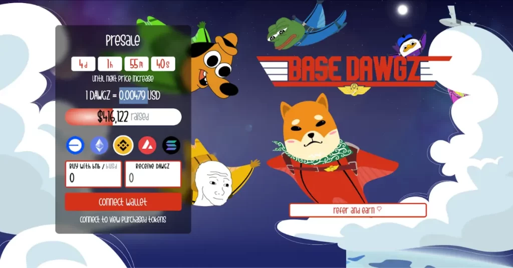 Base Dawgz Raises $2.5M in Presale Funding – Best Bull Market Meme Coin?