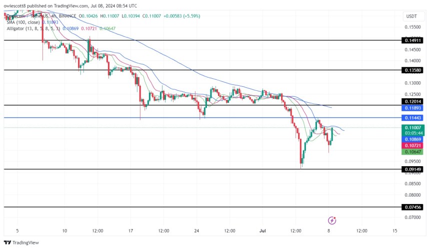 Dogecoin Price Decline Looms As Bears Cut Short Recovery: Key Levels To Watch