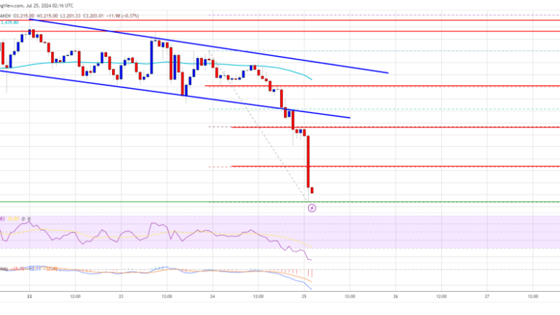 Ethereum Price Drops 8%: What’s Next for the Altcoin Giant?