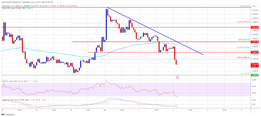 Ethereum Reverses Course: Can ETH Bulls Save The Day?