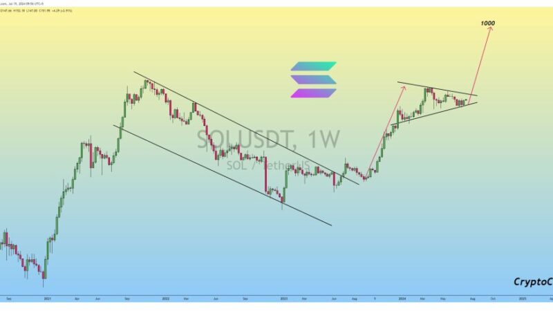 Solana Dominating Ethereum: SOL Analyst Now Targets $1,000