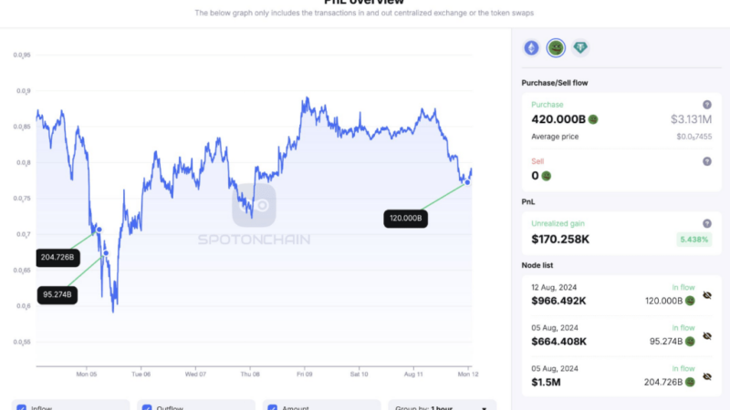 $3 Million PEPE Gamble Sparks Speculation Of Incoming Price Surge