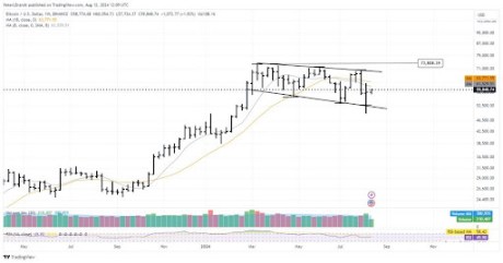 Bitcoin Flashes Inverted Triangle, Analyst Peter Brandt Explains What This Means