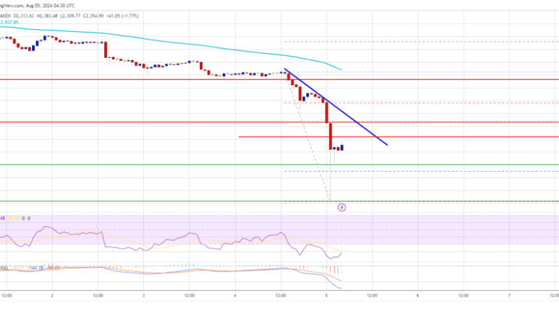 Ethereum Price Crashes Over 20%: Market Reacts to Major Sell-Off