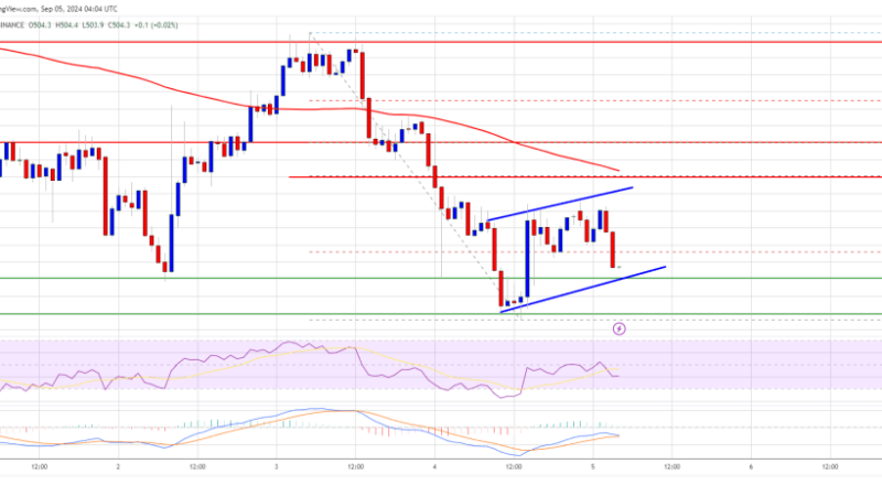 BNB Price Struggles to Hold $500: Is a Breakout Coming?