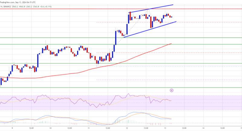 BNB Price Surge Eyes $550 Breakout: Can It Push Higher?