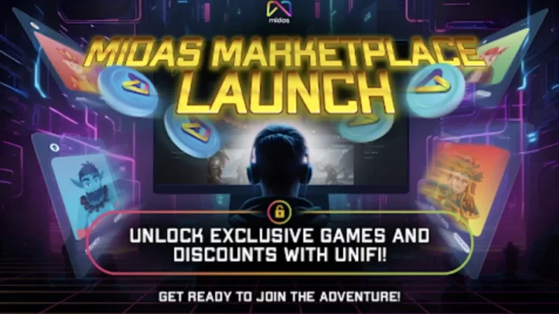 Revolutionizing Gaming: Midas Labs Launches Groundbreaking Marketplace Powered by UNIFI