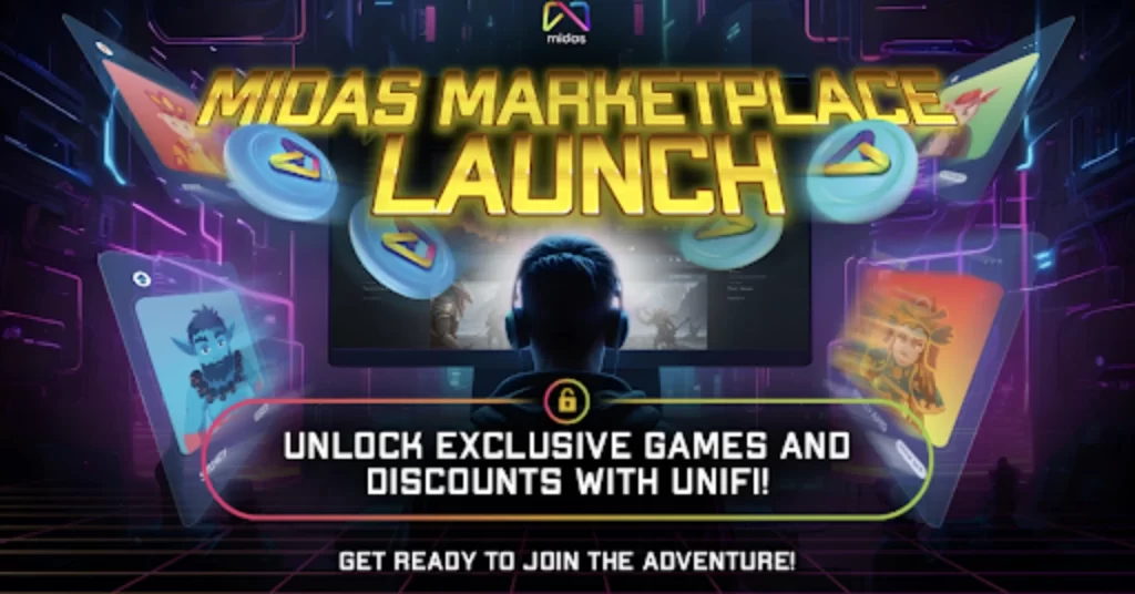Revolutionizing Gaming: Midas Labs Launches Groundbreaking Marketplace Powered by UNIFI