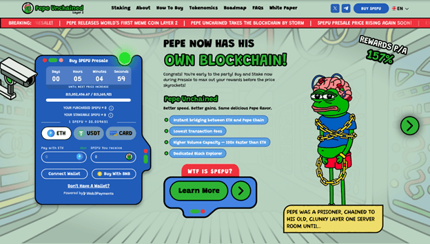 Some Traders Favor Pepe Unchained Over Dogecoin and Shiba Inu as Presale Cruises Past $13M