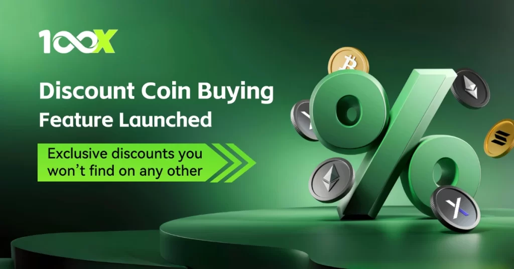 100X Revolutionizes Cryptocurrency Trading with Discounted Coin Buying