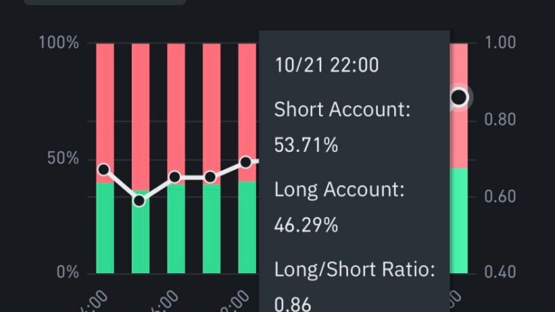 53% Of Binance Traders Are Shorting Bitcoin – What Does This Mean For Price Action?