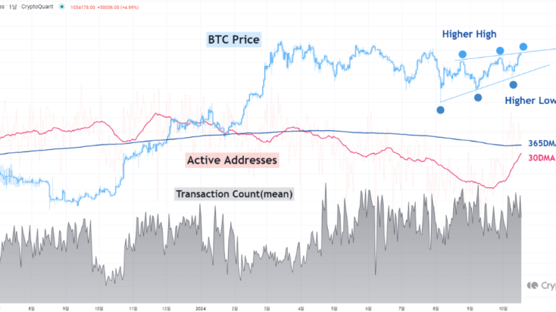 Analyst Points To Key Bitcoin Metric Indicating A Strong Uptrend—$90K in Sight?