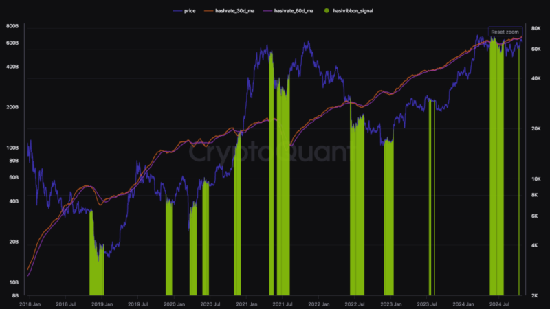 Bitcoin Hash Ribbons Flash ‘Buy’ Signal: Analysts See New Highs On The Horizon