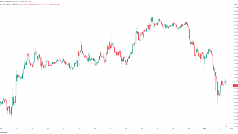 Bitcoin Plummets to $60K but These Altcoins Crashed Harder (Market Watch)