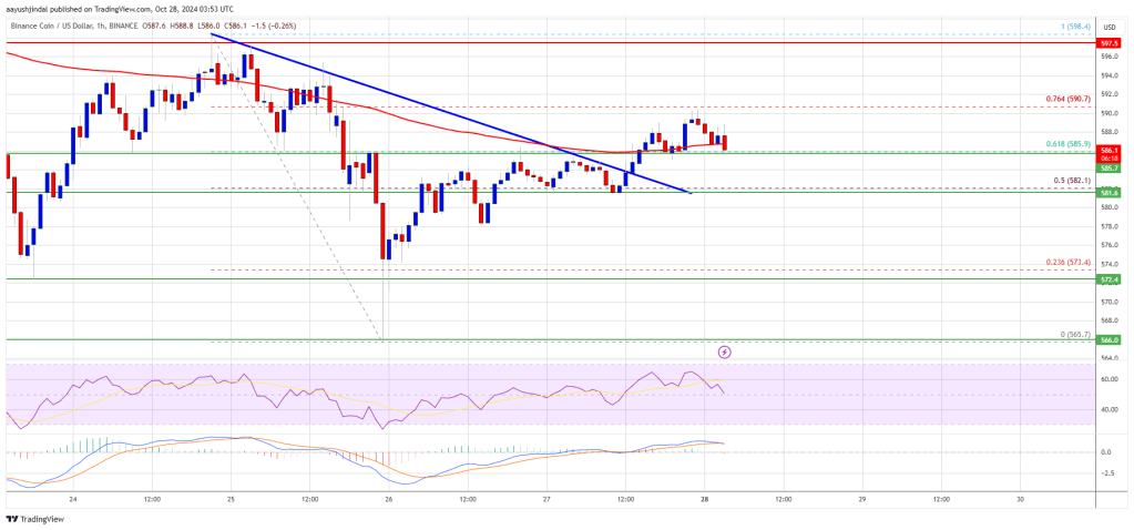 BNB Price Aims To Reclaim $600: Will The Bulls Succeed?